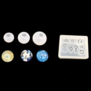 

Stereo Spheric Craft Silicone Mould Epoxy Resin Mold For Jewelry Jewelry Making Mold Resin Decorative Silicone Mold For Resin