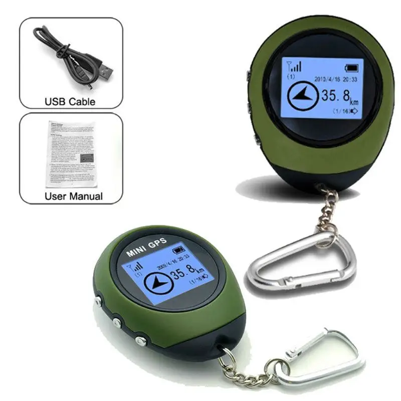  Mini Navigation Locator Outdoor GPS Empfänger Tracker für Camping Wandern Reise