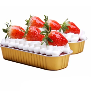 

Non-Stick Tinfoil Food Bowl Ice-Cream Mold Aluminum Foil Bakeware Loaf Pan Fruit Cheese Box Doggy Box Lunch Toast Container with
