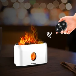 Lampe LED USB aromathérapie, 200ml, avec télécommande à trois vitesses, pour Table, chambre à coucher, salon, voiture, humidificateur, veilleuse 