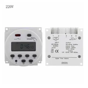 

12V/24V/110V/220V Digital LCD Power Timer Power Supply 7 Days Electronic Programmable Time Switch Electrical Equipment