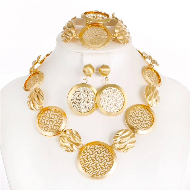 

CWEEL Jewelry Sets for Women Wedding Ethiopian African Beads Jewelry Set Turkish Costume Bridal Dubai Jewelry