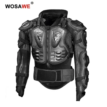 

GHOST RACING Motorcycle Armour Full Body Protector Motocross Back Support Shockproof EVA Moto Riding Spine Shoulder Protection