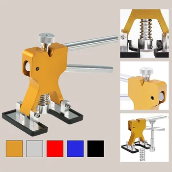 

Car Repairing Paintless Dent Lifter Strong Suction Auto Body Damage Remover Easy Operate Manual Puller Padded Feet Alloy