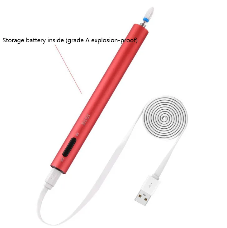 new portable sander USB charging Electric Nail Drill Manicure Pedicure Gel Remover Kit Strong Tools Polishing Sanding