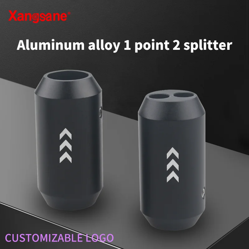 4 шт 14 мм 7 алюминиевый сплав матовый черный сплиттер с разрезным кольцом Hi-Fi аудио