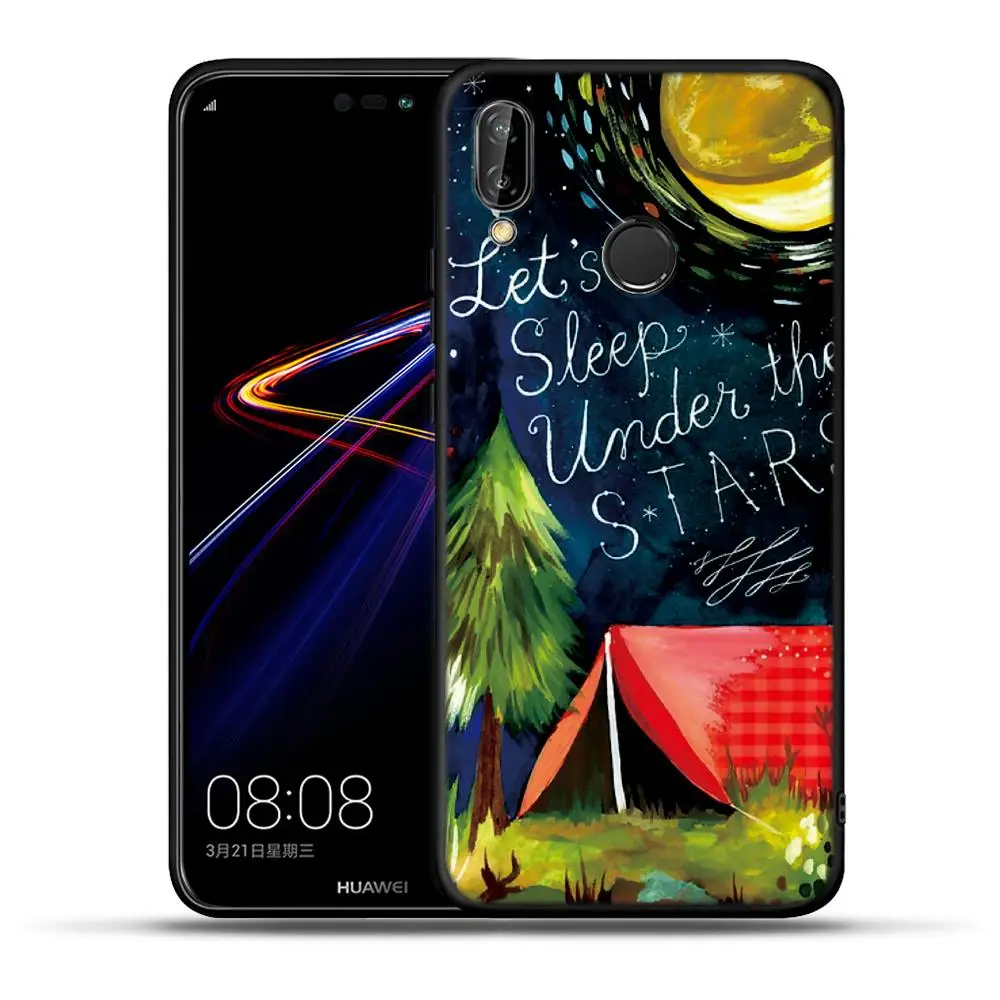 Камуфляжного цвета для Huawei Honor 8 9 10 20 Lite 7A Pro 7C 8A 8S 8X 8C 9X вид 20 V20 Чехол Мягкий силиконовый чехол для задней панели телефона Capa ETUI