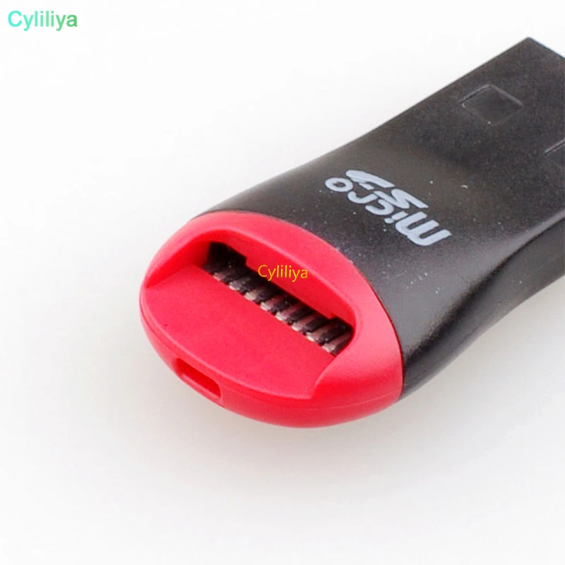 100 шт. свисток USB 2,0 t-flash считыватель карт памяти для MICRO SD карты SDHC SDXC TF