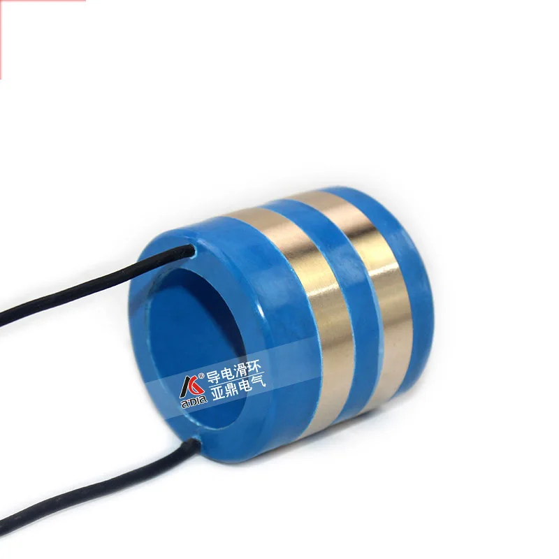 

Generator collector ring wear resistant conductive slip ring 220V carbon brush copper ring resin insulated 380V bushing ring