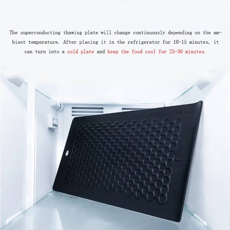 Xiaomi Mijia Huohou быстрая разморозка лоток оттепель замороженные продукты Мясо Фрукты быстрая пластина для разморозки доска разморозка кухня гаджет инструмент