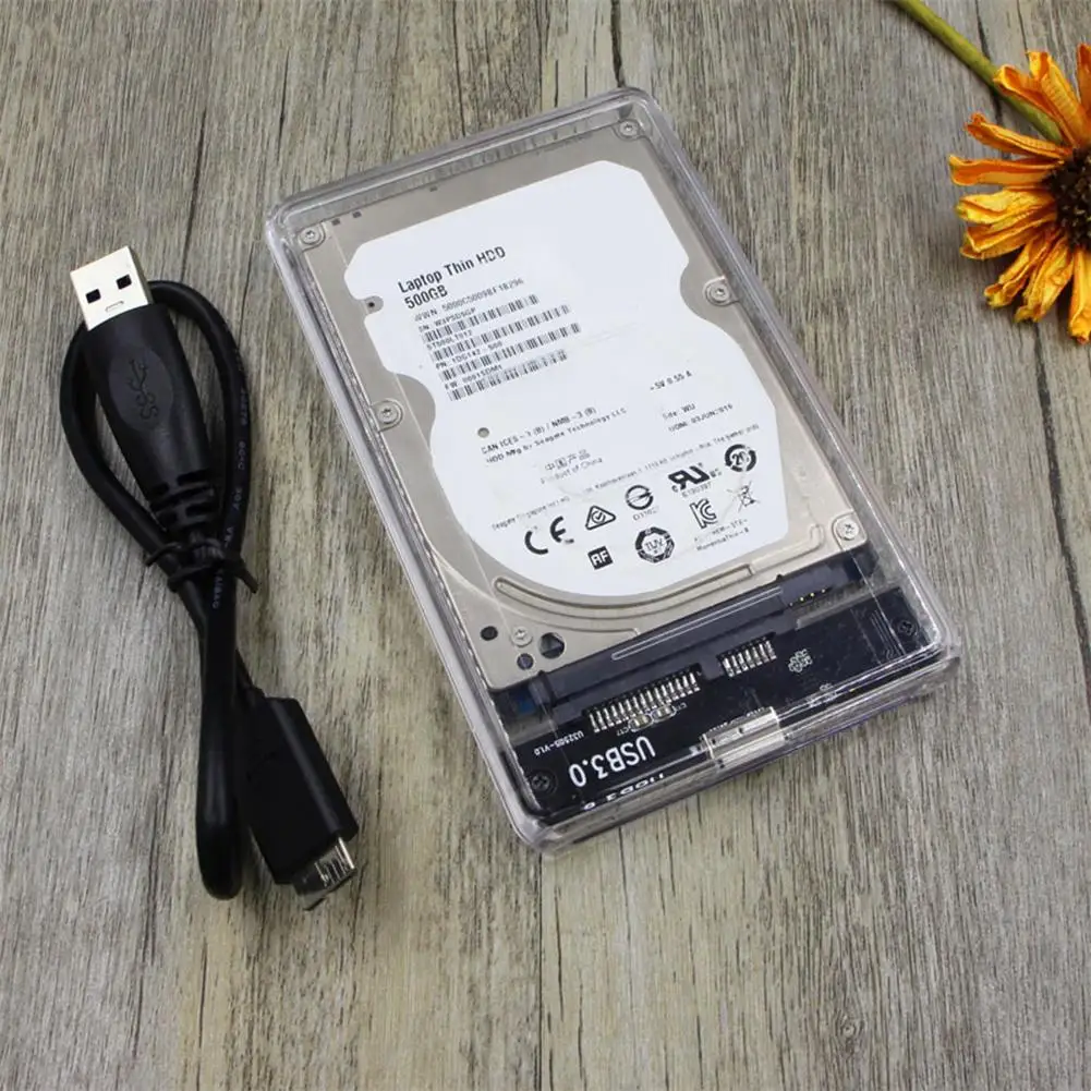 Высокоскоростной внешний жесткий диск USB 3 0-2 5 дюйма SATA Корпус SSD | Компьютеры и