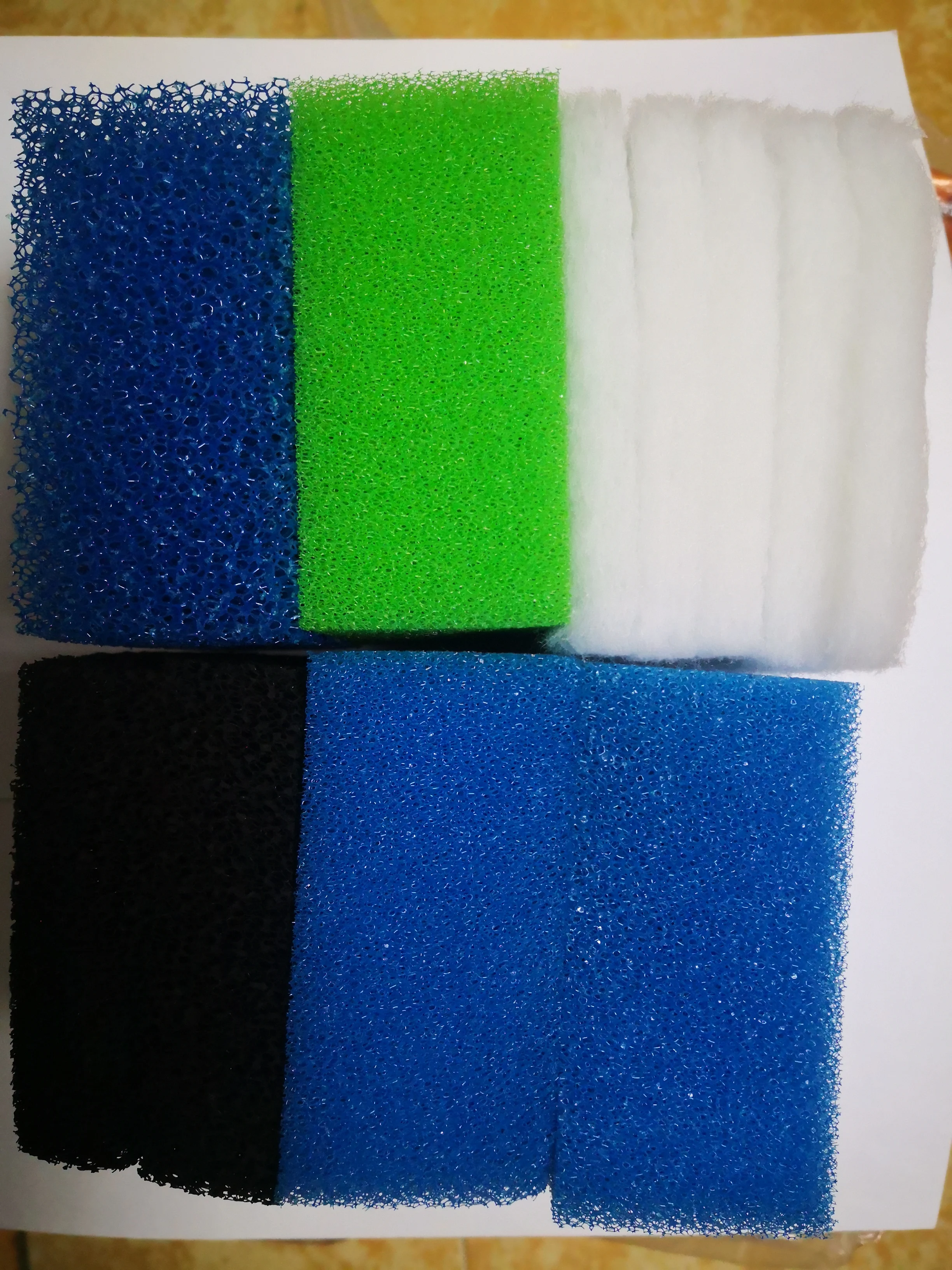 Esponja de filtro de acuario Compatible con Juwel Compact / Bioflow 3,0, 2 x Fine, 1 x gruesa, 1 x nitrato, 2 x carbono, 5 x Poly, 1 Juego