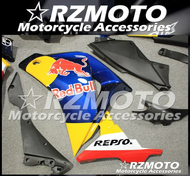 ABS мотоцикл обтекатель комплект для HONDA CBR250R 2011-2013 год кузов литья под давлением Магазин № 1231