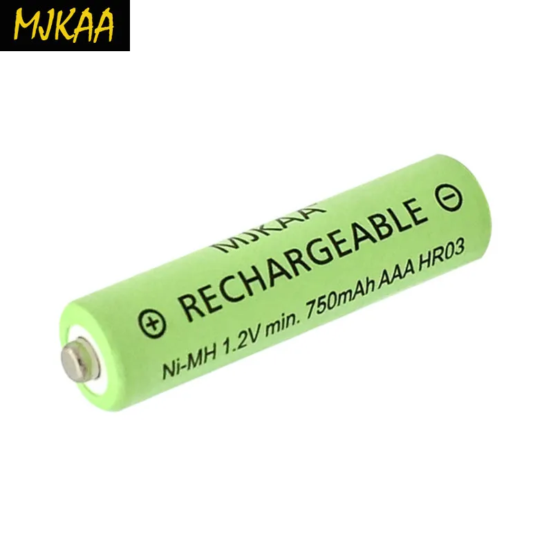 MJKAA AAA 1 2 V Ni MH аккумулятор 3A 750mAh аккумуляторная безопасность|Перезаряжаемые