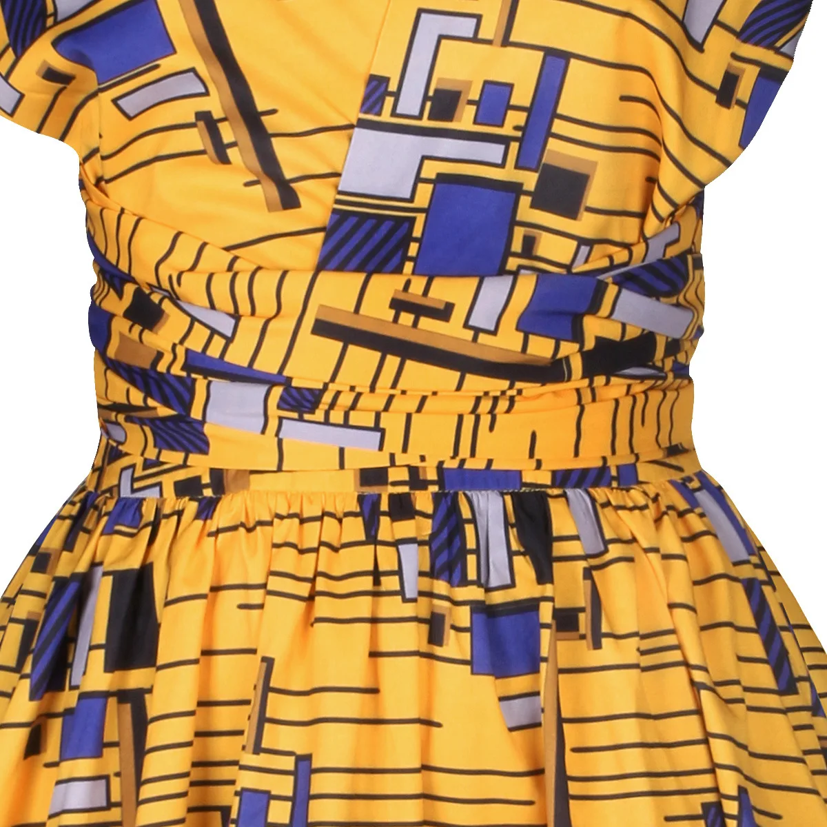 Robe africaine imprimé wax pour femme 190