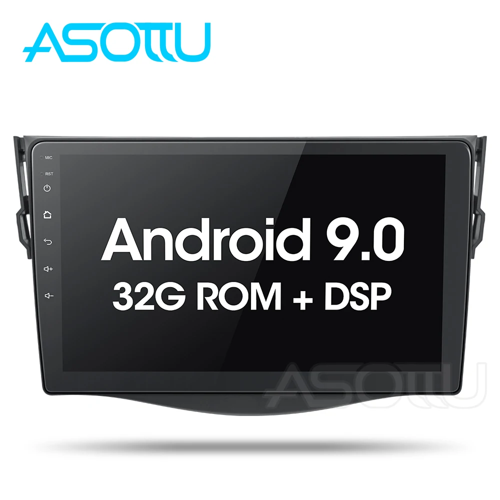 Asottu TO301 Android 9 0 PX30 автомобильный мультимедиаплеер для toyota rav4 2007 2008 2009 2010 2011