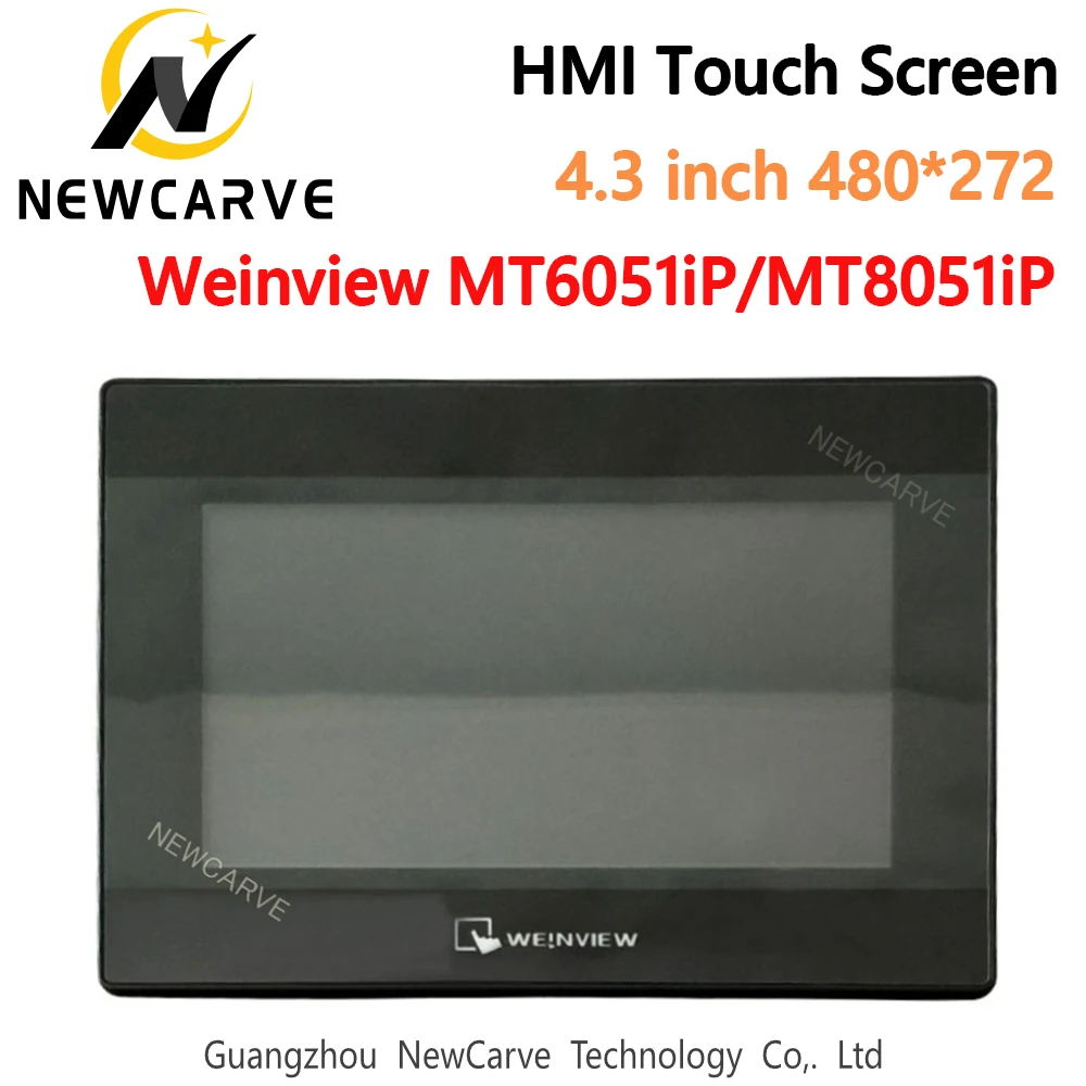 USB Ethernet HMI Сенсорный экран WEINVIEW/WEINTEK MT6051iP MT8051iP 4,3 дюймов 480*272 интерфейс человеческая машина дисплей NEWCARVE