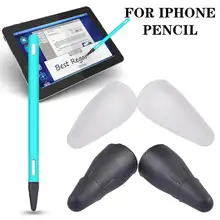 Protective Cap Stylus Pen Nib Cover Tip Protector Silicone Waterproof For Apple Pencil 1st Generation