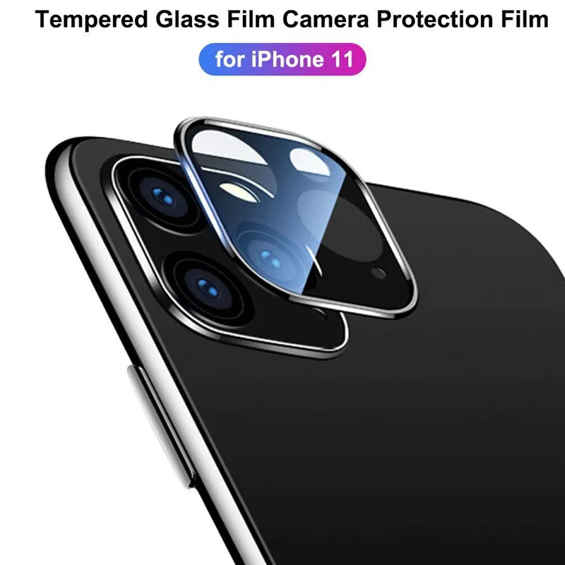 Чехол для iPhone 11 Pro, чехол для iPhone 11 Pro Max, задняя крышка для объектива камеры, закаленное стекло, Защита экрана для iPhone11, защитное кольцо