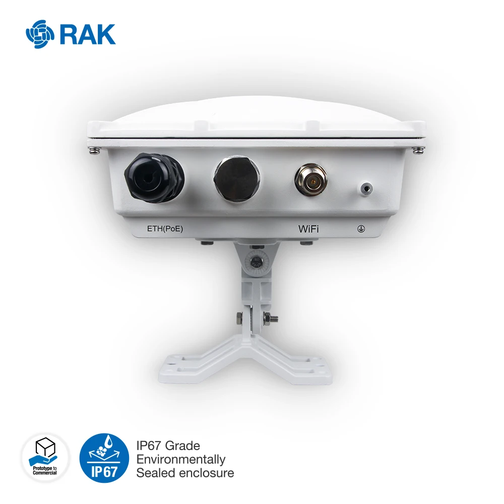 Открытый шлюз корпус NEMA 67 промышленный литой алюминий поддержка RAK7249 DIY RAK831