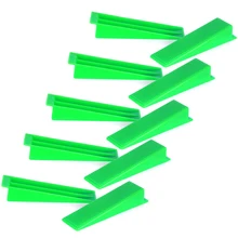 100 шт. устройство выравнивания плитки многоразовые клинья нивелировщик для плитки для плиточного нивелировщик для плитки пластиковые клиновидные вставки напольное покрытие настенная плитка система