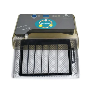 

New 12 Eggs Hatchery Eggs Incubator Hatcher Digital Temperature Control Brooder for Chicken Duck Bird Pigeons Quail New