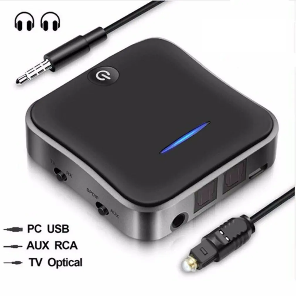 Bluetooth 5,0 передатчик приемник CSR8675 APTX HD LL Bt аудио музыка беспроводной USB адаптер 3,5 мм 3,5 AUX Jack/SPDIF/RCA для ТВ ПК