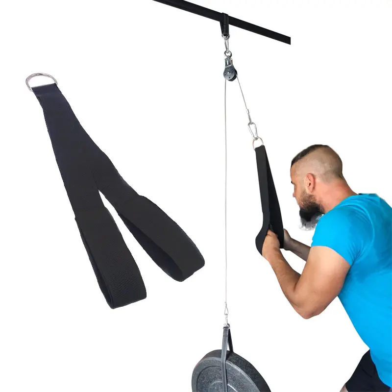 

Tricep Rope Push Pull Down Cord Elastic Resistance Bands Pull Down Laterals Biceps Muscle Training Gym Workout Pull Rope