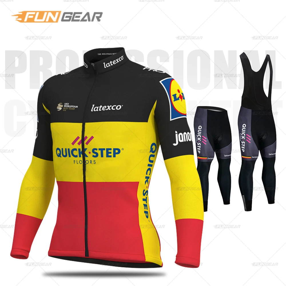 Одежда для велоспорта Pro Team Одежда MTB с длинным рукавом Джерси Набор Быстрый Шаг Мужская гоночная форма дышащий костюм Майо Ropa Ciclismo