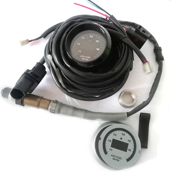 

Car Air-fuel Ratio Meter Gauge with/ Wideband O2 Oxygen Sensor Kits Digital Analog