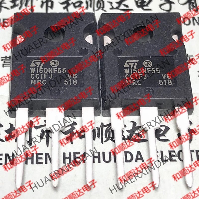 5 шт., новые оригинальные кнопки W150NF55 STW150NF55-247 55В 120A