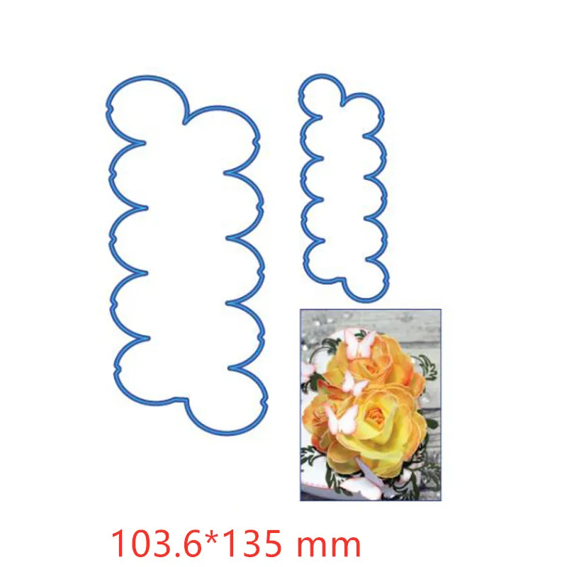 

Rose Flowers Metal Cutting Die Stencils for DIY Scrapbooking Photo Making Crafts Album Decorative Paper Cards 2019 New Design