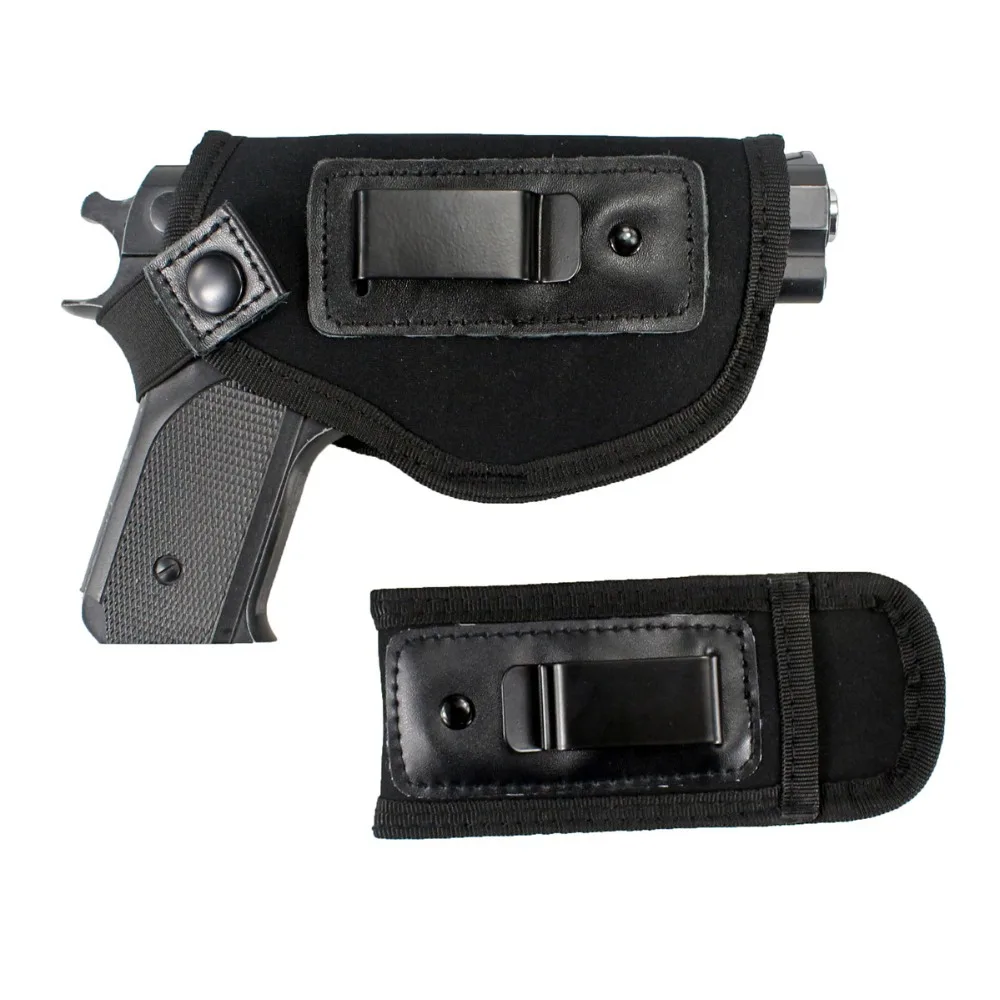 

Universal Concealed Carry Gun Holster Right Hand Tactical IWB Holsters Hunting Airsoft Magazine Pouch Handgun Pistol Holder Bag