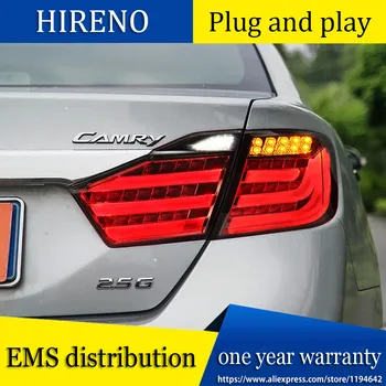 

Car Styling for Toyota Camry Taillights 2012 2013 2014 Camry V50 LED Tail Light Aurion Rear Lamp DRL+Brake+Park+Signal