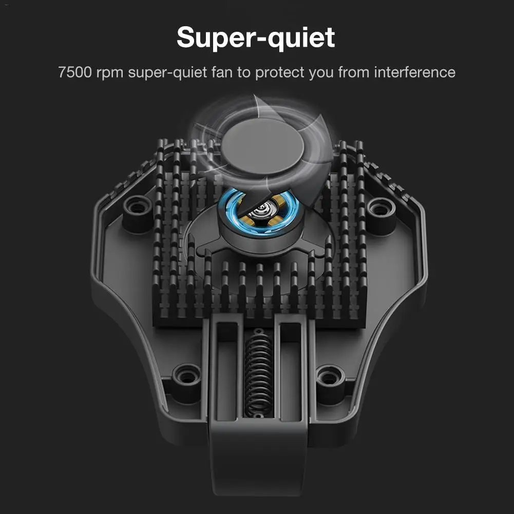  Portable Gaming Radiator for PUBG Mobile Games Wireless Phone Handle Control With Cooling Fan For i