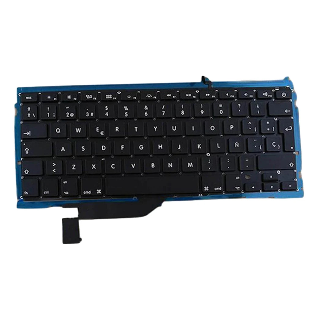 With Backlit Испания макет ПК ноутбук Keyobard Замена для Apple MacBook Pro 1" a1398 mc975 mc991 Клавиатура ноутбука - Цвет: With Backlit