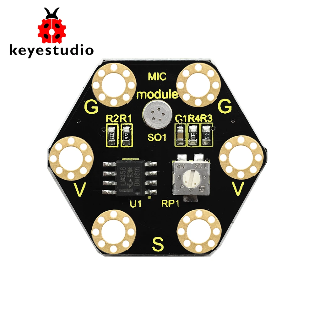 Keyestudio микрофон Звуковой Модуль для BBC micro: bit| |