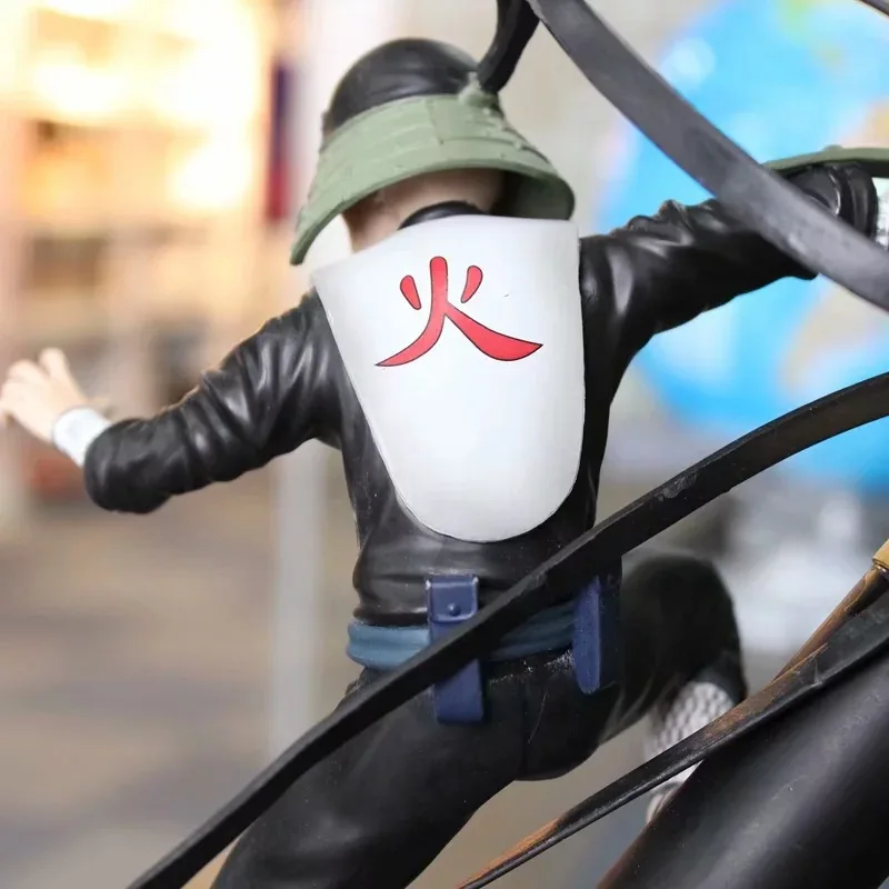 The Fire Nation Hokage Action Figure Naruto Sarutobi Hiruzen Anime Model Cartoon PVC Doll Japanese Figurine for Collection