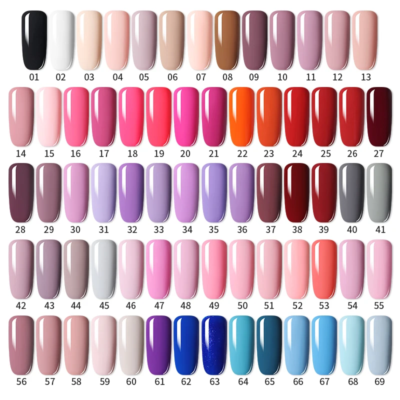 LILYCUTE 7ml Gel Nail Polish For Nails Semi Permanent Soak Off Gel UV LED Varnishes Base Top Matte Coat Gel Polish