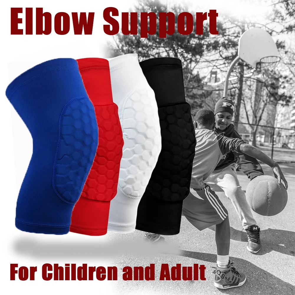 

1PCS Short Basketball Knee Pads Sleeve Honeycomb Brace Elastic Kneepad Protective Gear Patella Foam Support Volleyball Support