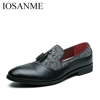 

blue unique designer men formal leather shoes italian luxury male tassel elegant business flats work office oxford shoes for men