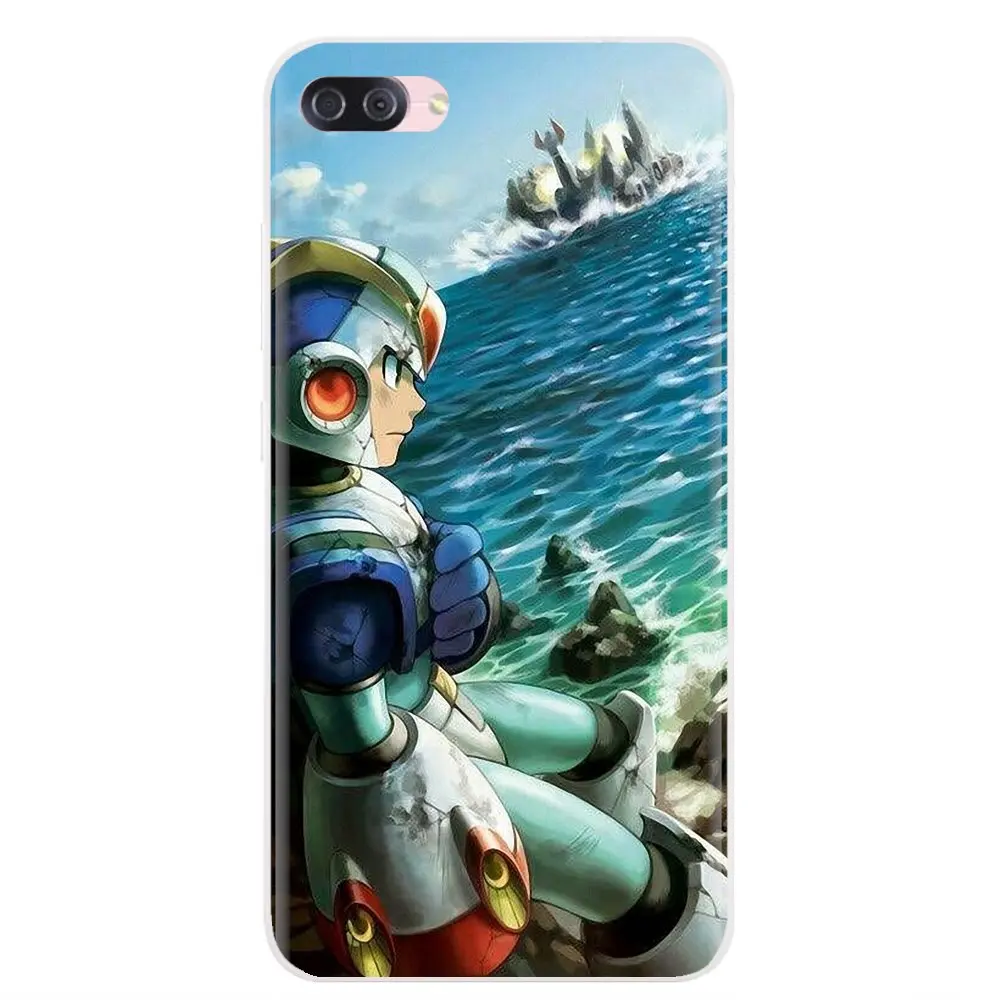 Megaman Мега человек X персонаж плакат мягкий чехол из поликарбоната для Oneplus 3t 5T 6T Nokia