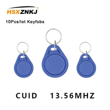 10 шт./лот брелоки Жетоны S50 13,5 MHZ CUID Сменные MF S50 1K IC KeysNFC клонирование; копирование 0 Writable14443A