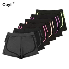 Женские спортивные шорты для йоги на открытом воздухе Runinng фитнес шорты Компрессионные быстросохнущие Бодибилдинг тренировочные утягивающие стрейч спортивная одежда