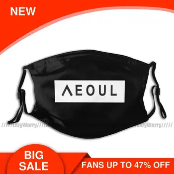 

Kpop Mouth Face Mask SEOUL Facial Mask Nice for Adult with 2 Filters Polyester Mask