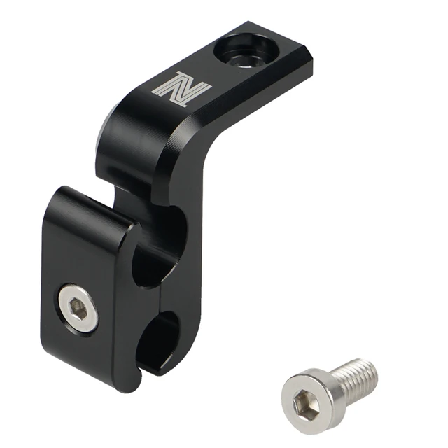 For Yamaha RAPTOR 700 NICECNC Front Brake Line Hose Guide Clamp Holder For Yamaha RAPTOR 700 700R GYTR EDITION SPECIAL EDITION black