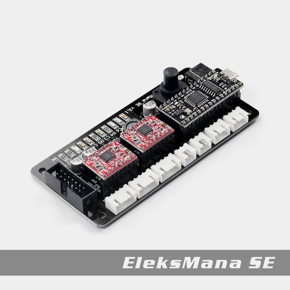 Плата управления V3.2 2 axis EleksMana SE XY с Чехол CNC лазерный гравер управление Лер
