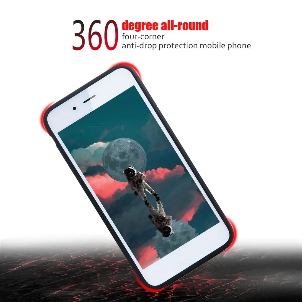 Тонкий чехол с зарядным устройством для iPhone 6 6S Plus внешний аккумулятор 2500/3000