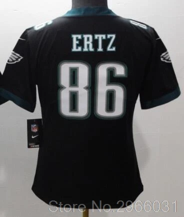 for women А+++ качественные женские 86 Zach Ertz 91 fletcher cox 11 carson wentz 9 Nick Foles Jersey Philadelphia - Цвет: for women