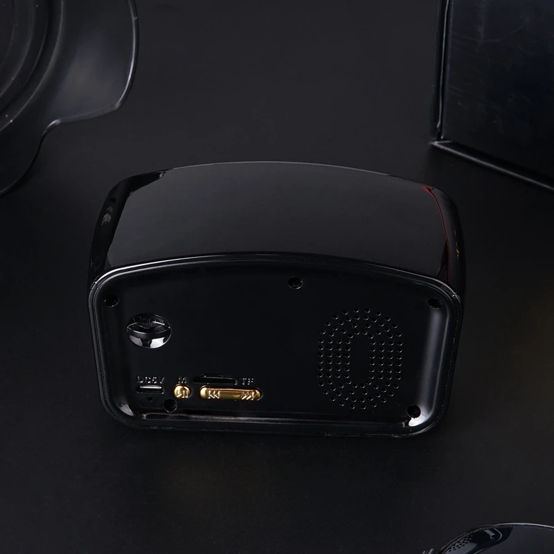 Винтажный радио Ретро bluetooth-динамик, усиленный бас, Громкая громкость, Bluetooth 4,2 беспроводное соединение, Tf карта и Mp3